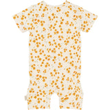 Petit Piao Eggnog Buttercup Aop Ppsun S_S Buksedrakt