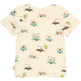 Petit Piao Eggnog Camper Aop Ppsun S_S Tee