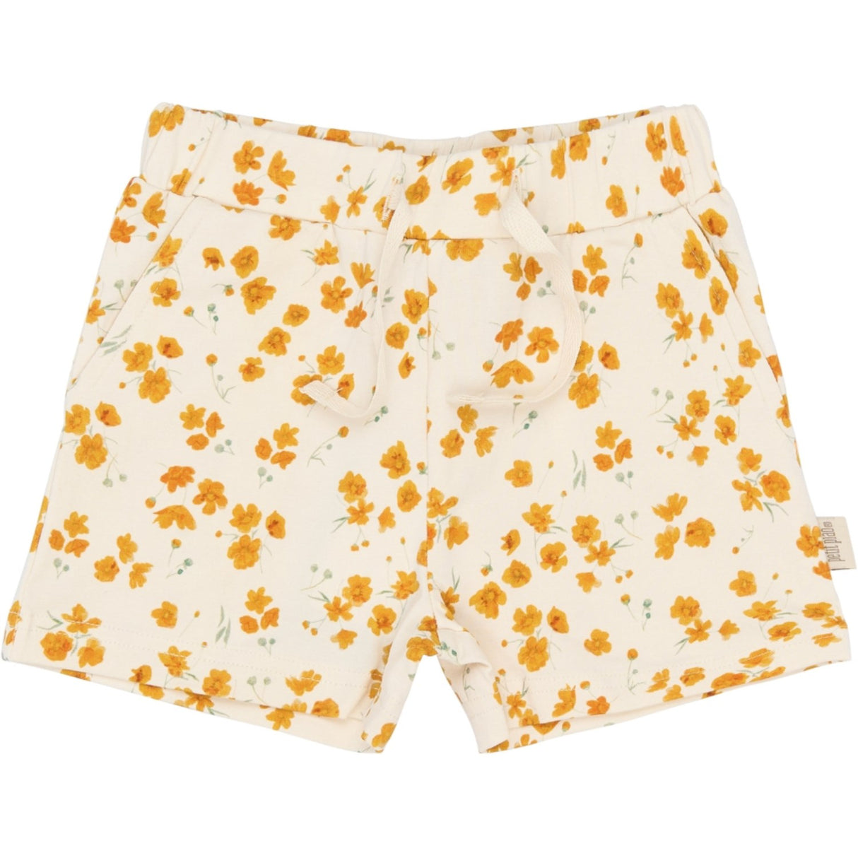 Petit Piao Eggnog Buttercup Aop Ppsun Shorts