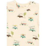 Petit Piao Eggnog Camper Aop Ppsun S_S Tee