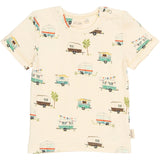 Petit Piao Eggnog Camper Aop Ppsun S_S Tee
