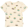 Petit Piao Eggnog Camper Aop Ppsun S_S Tee