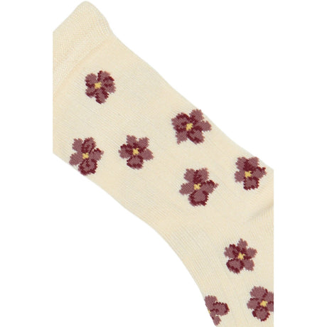 minipop® Autumn Anemone Bambus Frill Strømper