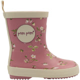 Pom Pom Dusty Rose Strawberry AOP Bliss Rubber Støvler AOP