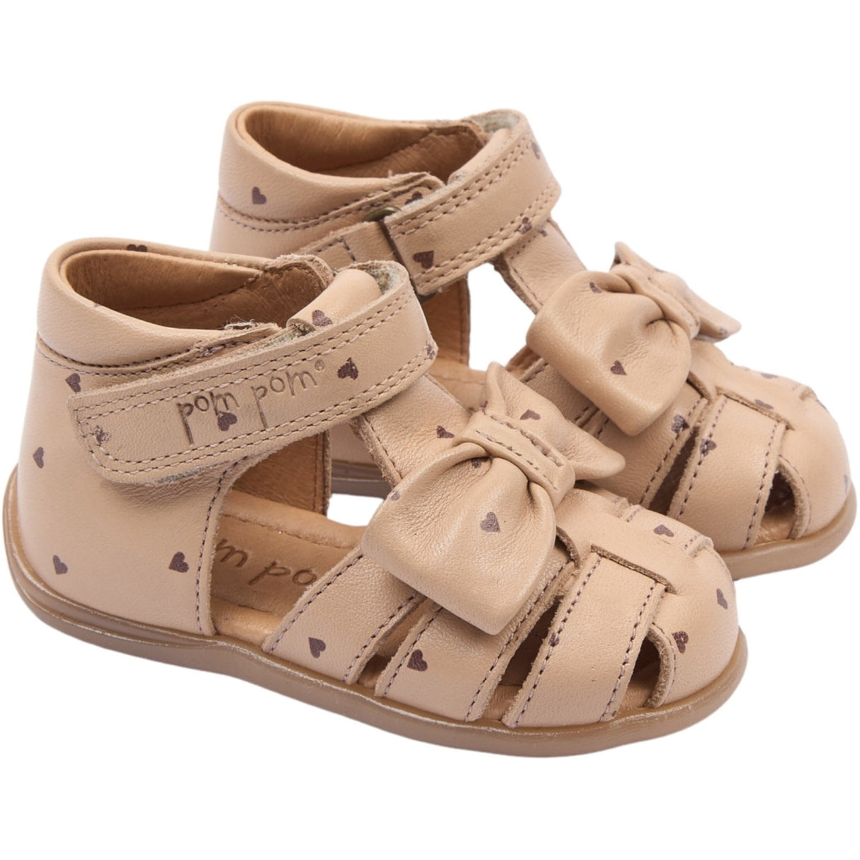 Pom Pom Cloud Cream Pearl Starter Bue Sandal