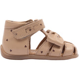 Pom Pom Cloud Cream Pearl Starter Bue Sandal