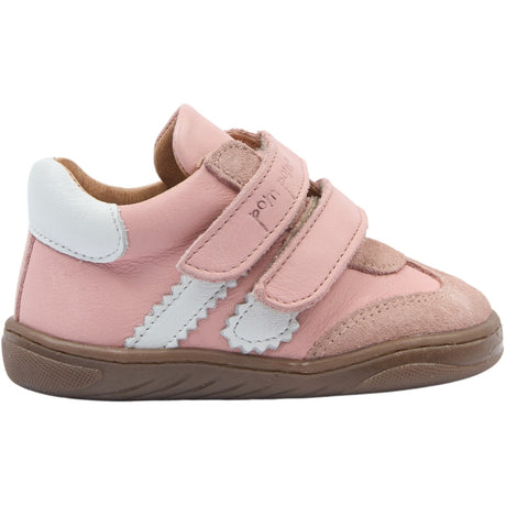 Pom Pom Misty Rose Pride Borrelås Barefoot Sneaker