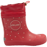 Pom Pom Samba Heart AOP Bell Barefoot Rubber Støvler