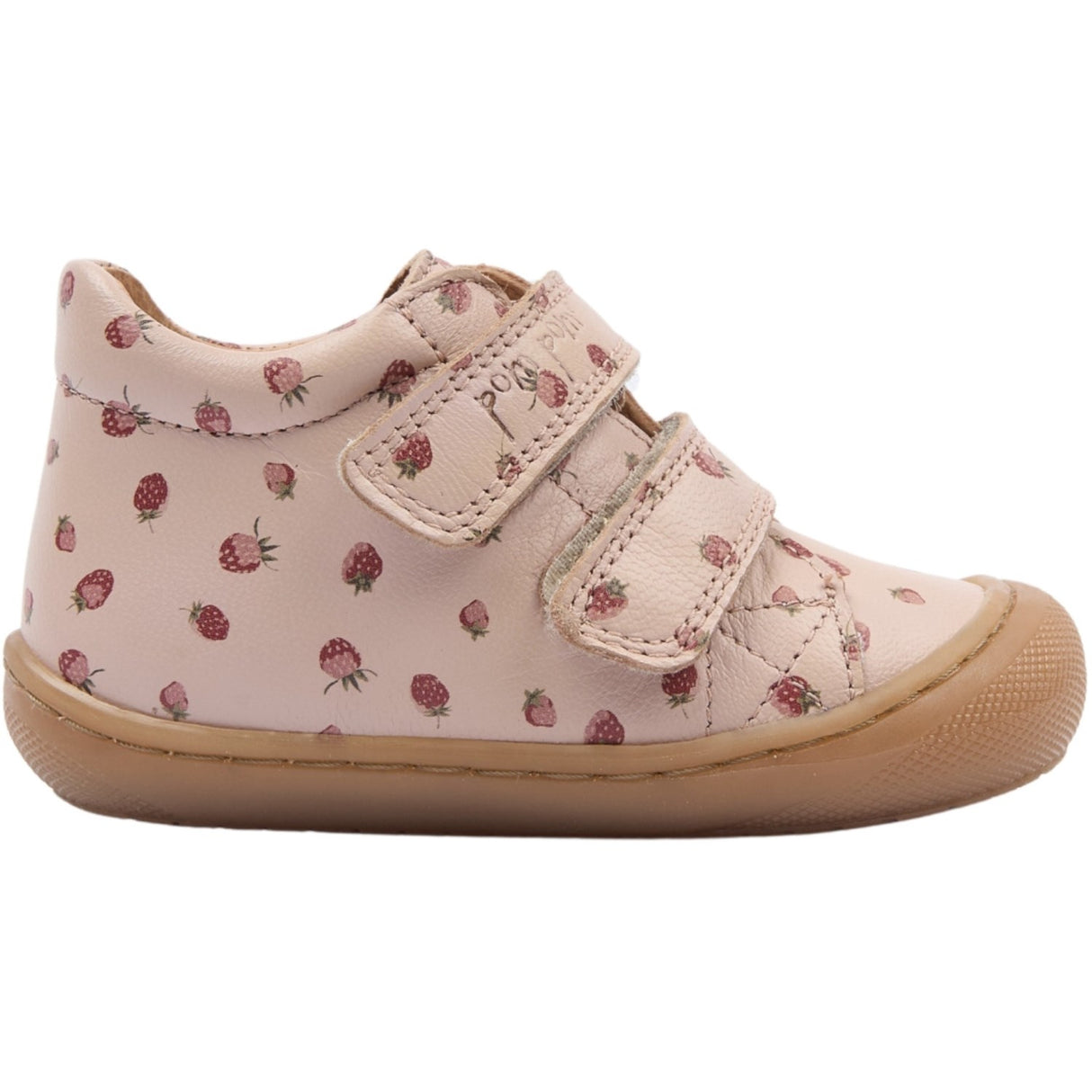 Pom Pom Dusty Rose Strawberry AOP Pax Baby Sko