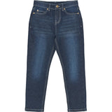 The New Dark Blue Denim Tnjosh Tapered Fit Jeans