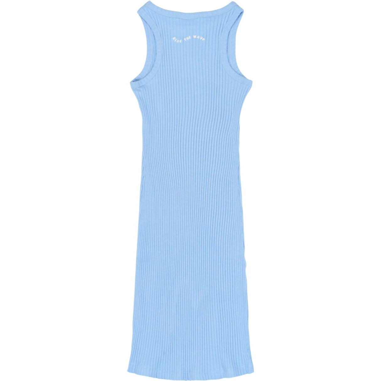 The New Forever Blue Tntove S_L Rib Kjole