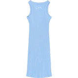 The New Forever Blue Tntove S_L Rib Kjole