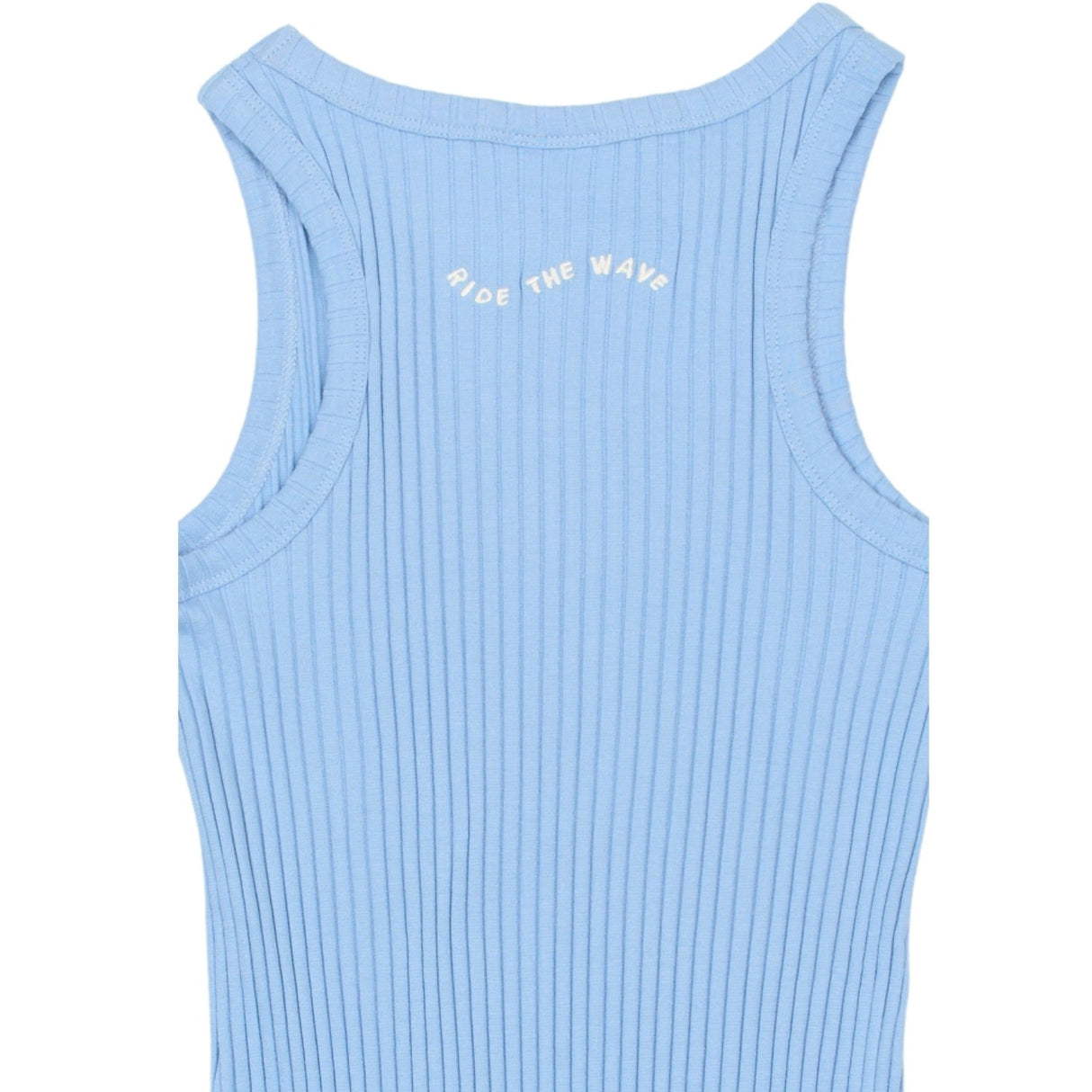 The New Forever Blue Tntove S_L Rib Kjole