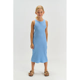 The New Forever Blue Tntove S_L Rib Kjole