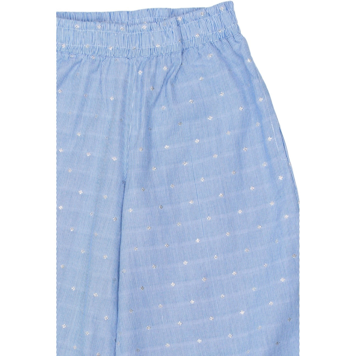 The New Forever Blue Striped Tntheresa Wide Bukser