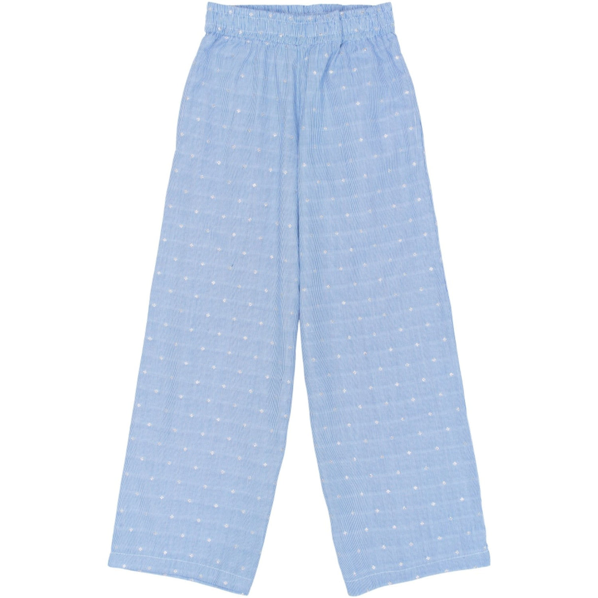 The New Forever Blue Striped Tntheresa Wide Bukser