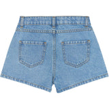 The New Light Blue Denim Tnromina Regular Fit Denim Shorts