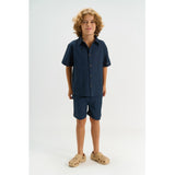 The New Navy Blazer Tntim S_S Skjorte