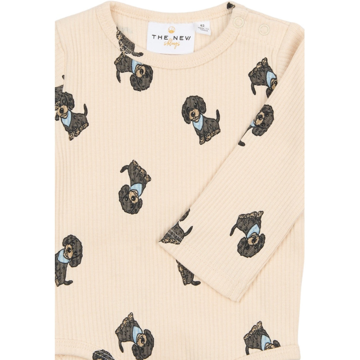 THE NEW Siblings Gardenia Aop Tnsbsylvan L_S Rib Body