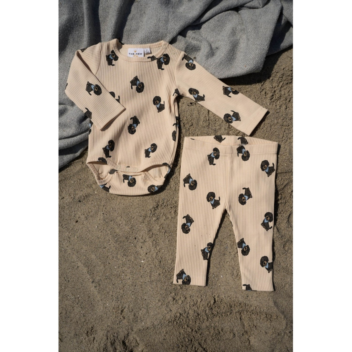 THE NEW Siblings Gardenia Aop Tnsbsylvan L_S Rib Body