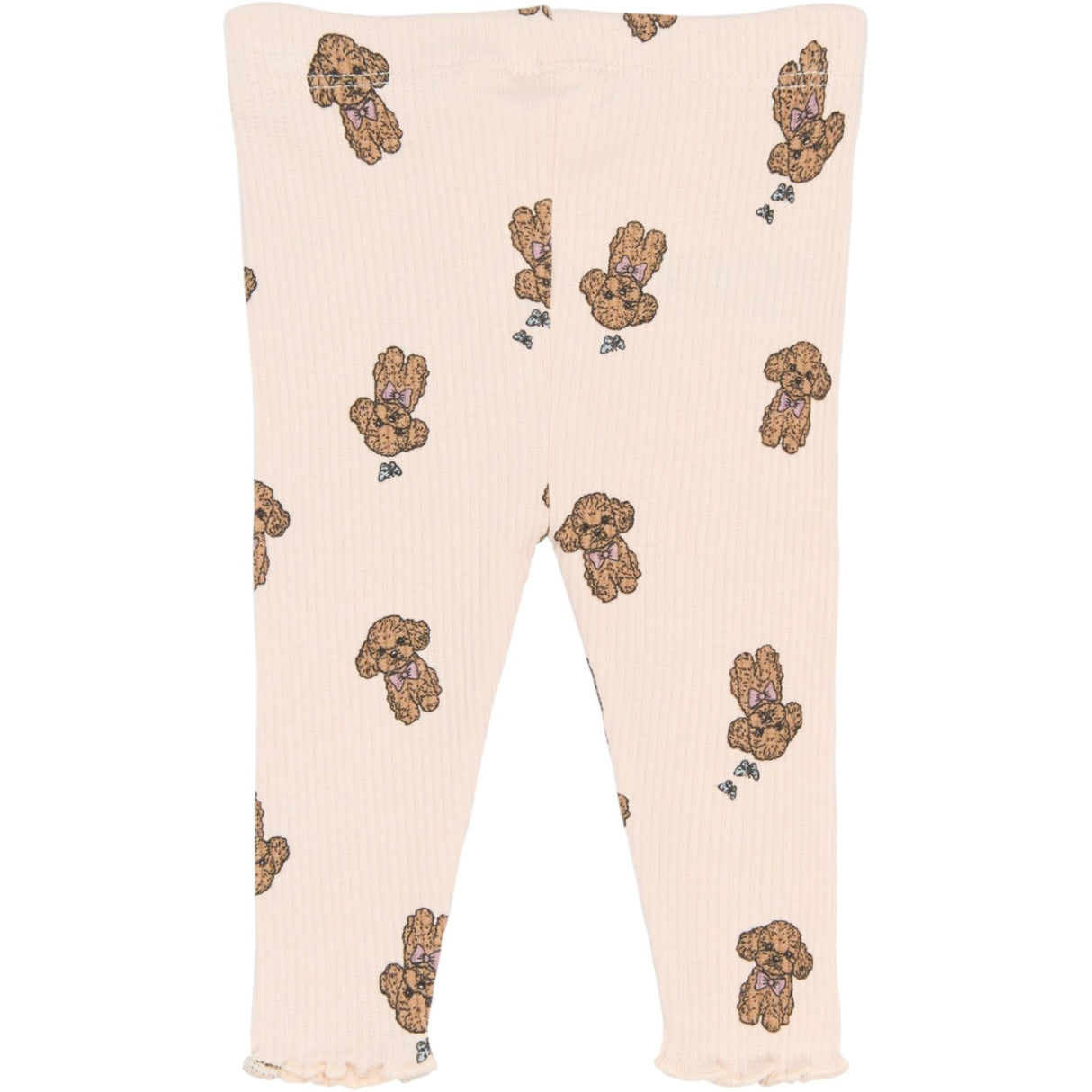 THE NEW Siblings Silver Peony Aop Tnsbsona Rib Leggings