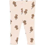 THE NEW Siblings Silver Peony Aop Tnsbsona Rib Leggings