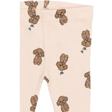 THE NEW Siblings Silver Peony Aop Tnsbsona Rib Leggings