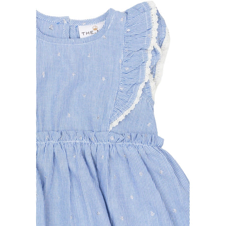 THE NEW Siblings Forever Blue Striped Tnsbthea S_L Bodydress