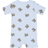 THE NEW Siblings Heather Aop Tnsbtopper S_S Rib Jumpsuit