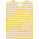 THE NEW Siblings Dusky Citron Striped Tnstfro L_S Rib Tee