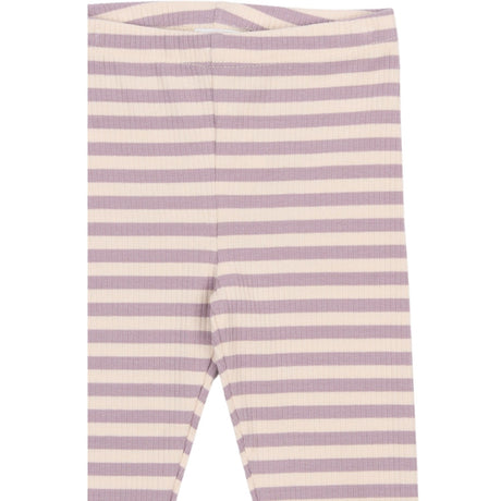 THE NEW Siblings Sea Fog Striped Tnstfro Rib Leggings