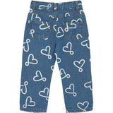 THE NEW Siblings Medium Blue Denim Aop Tnstshea Regular Fit Jeans