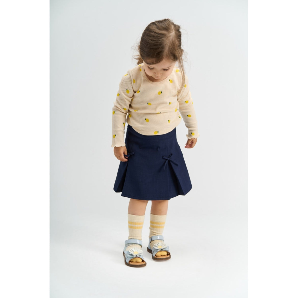 THE NEW Siblings Gardenia Aop Tnstsmilla L_S Rib Tee