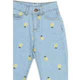 THE NEW Siblings Light Blue Denim Emb Tnstsaja Regular Fit Jeans