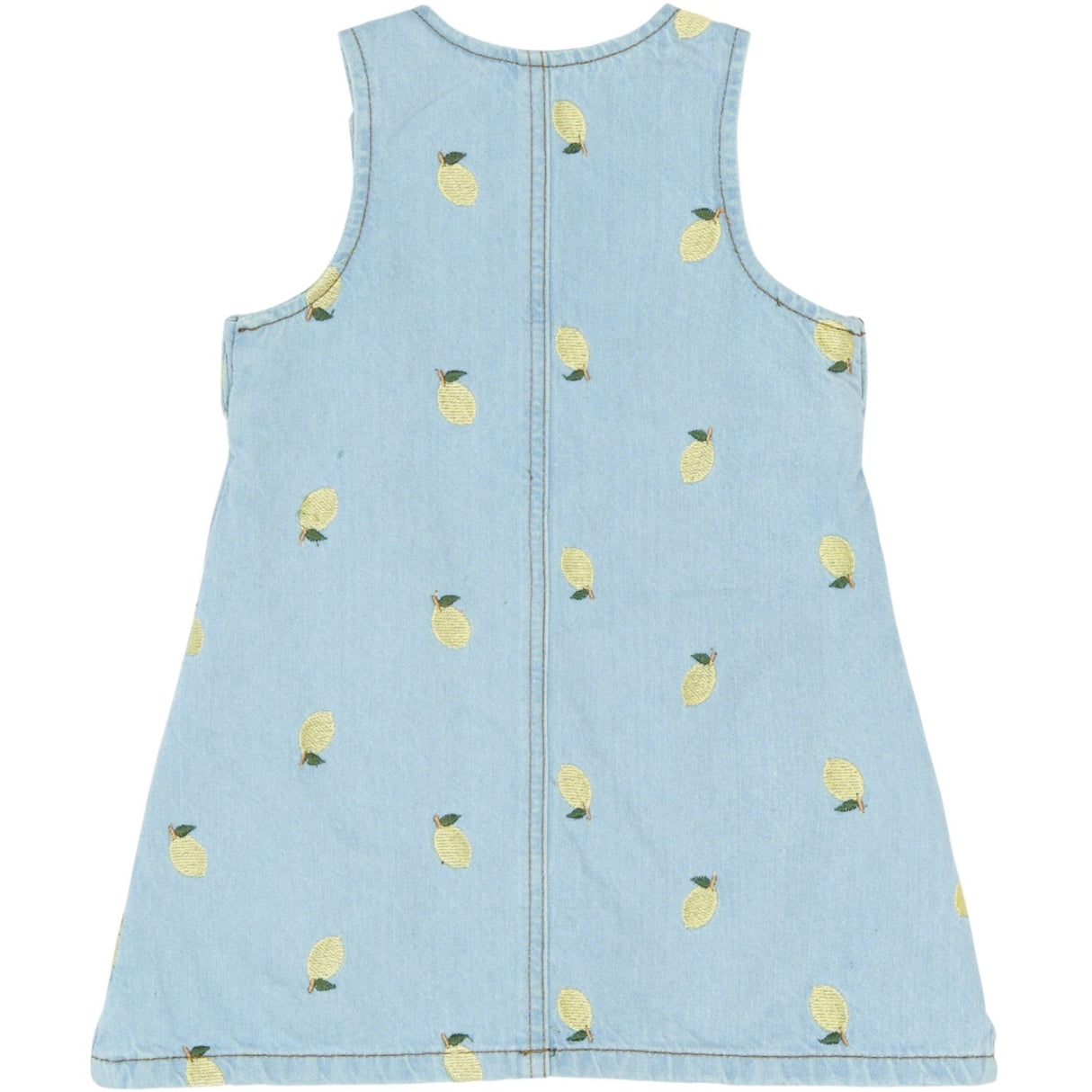 THE NEW Siblings Light Blue Denim Emb Tnstsaja S_L Denim Dress