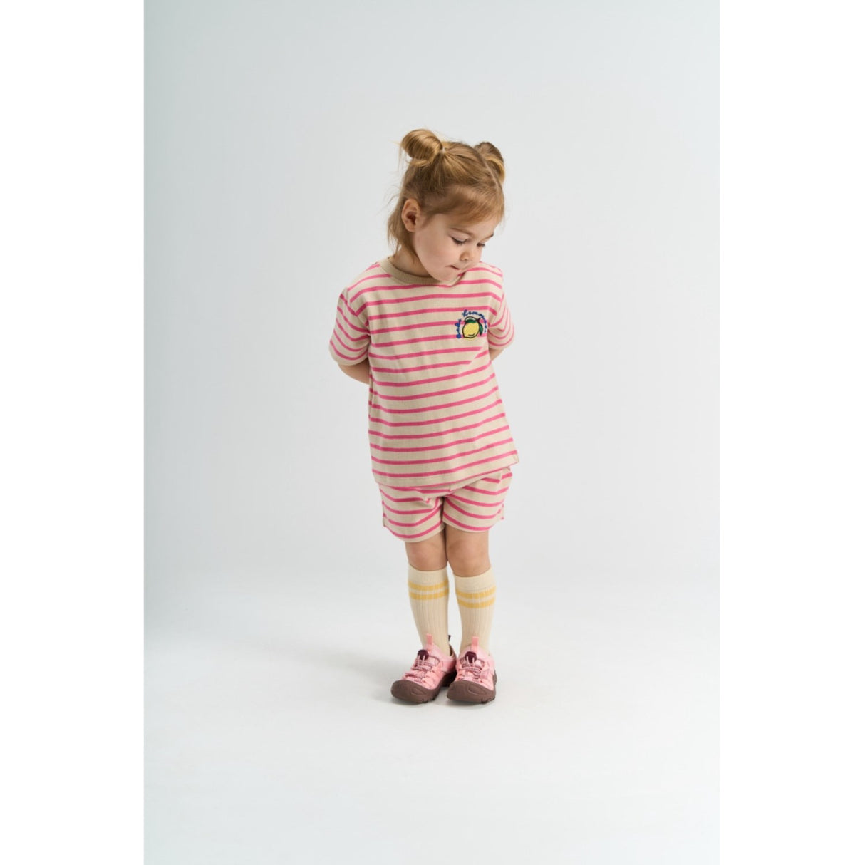 THE NEW Siblings Carmine Rose Striped Tnstsannah Os S_S Tee