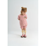 THE NEW Siblings Carmine Rose Striped Tnstsannah Os S_S Tee
