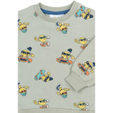 THE NEW Siblings Aqua Gray Aop Tnstsantiago Collegegenser