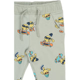 THE NEW Siblings Aqua Gray Aop Tnstsantiago Sweatpants