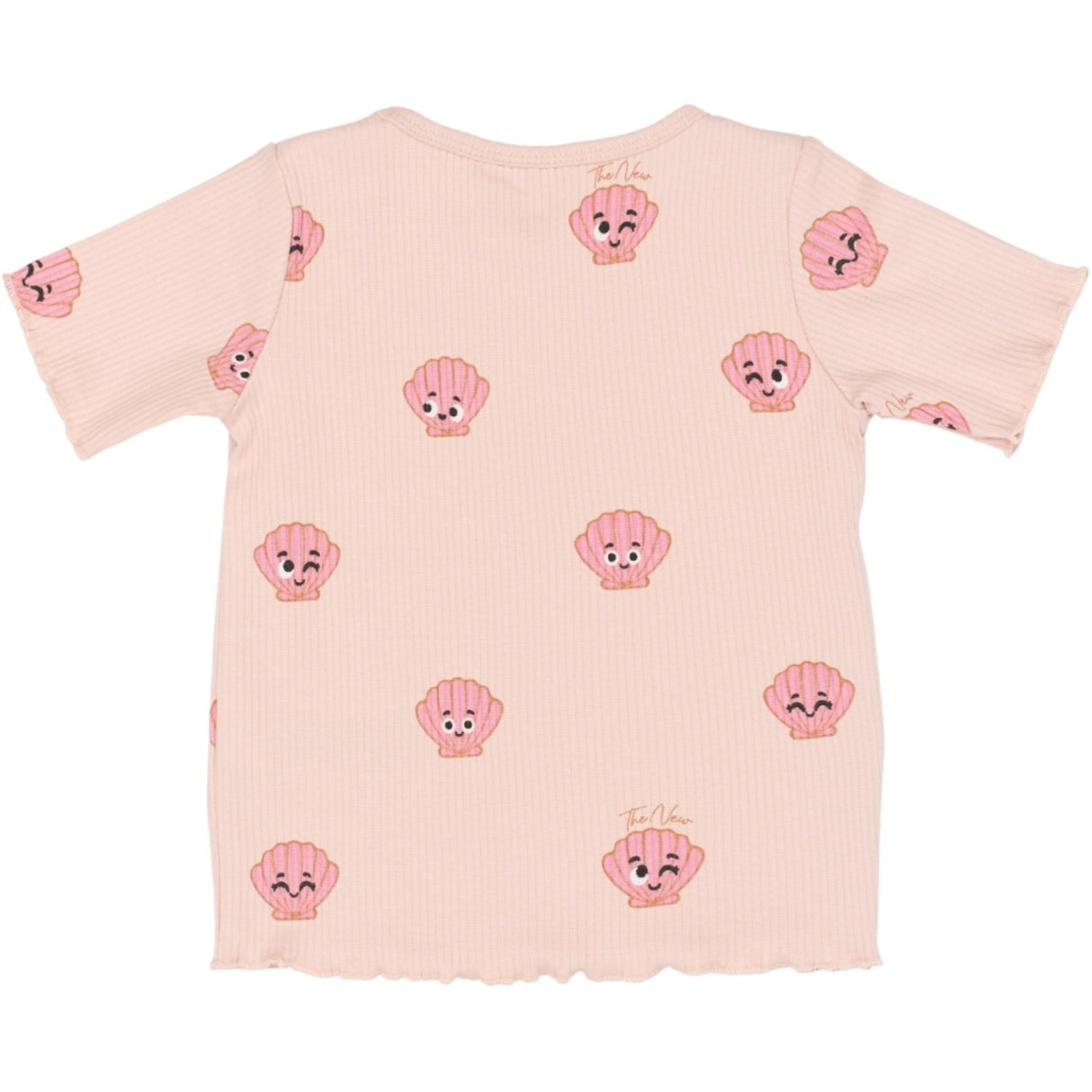 THE NEW Siblings Peach Whip Aop Tnsttinker S_S Rib Tee