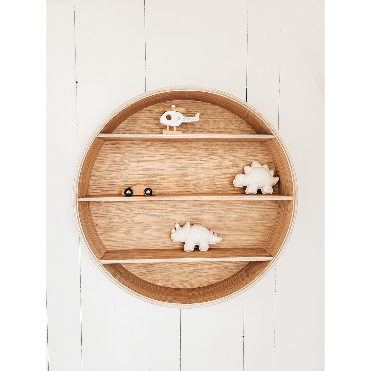 Curve Lab Natural Round Hylle