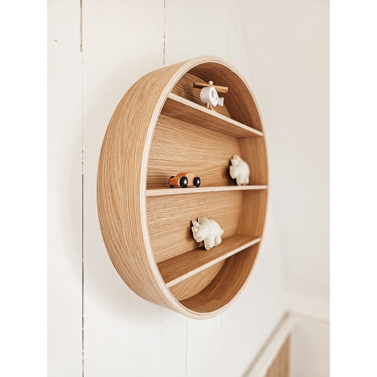 Curve Lab Natural Round Hylle