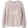 Lil'Atelier Hushed Violet Nmfemlen Emb Strikk Lil