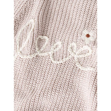 Lil'Atelier Hushed Violet Nmfemlen Emb Strikk Lil