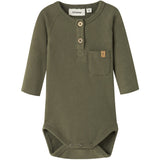 Lil'Atelier Winter Moss Nbmluno Ls Slim Body Lil