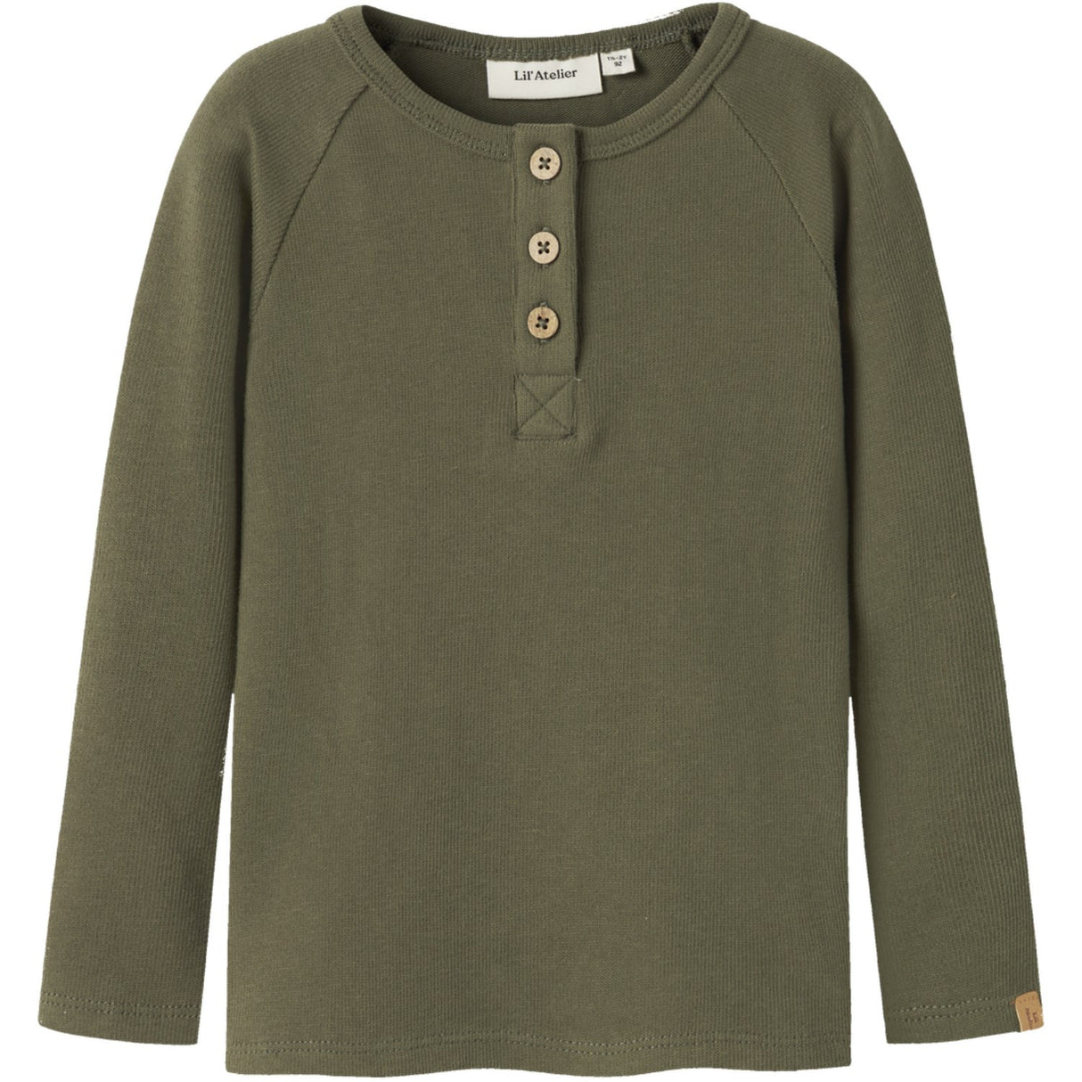 Lil'Atelier Winter Moss Nmmluno Ls Slim Topp Lil