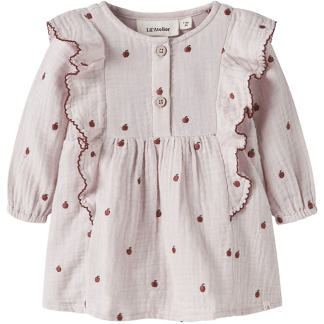 Lil'Atelier Hushed Violet Nbfkamma Ls Loose Body Kjole Lil