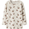 Lil'Atelier Turtledove Apples Nmfgayo Sig Ls Slim Topp Lil