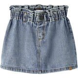 Lil'Atelier Medium Blue Denim Nmfkarole Dnm Skjørt 2433-Cj Lil