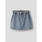 Lil'Atelier Medium Blue Denim Nmfkarole Dnm Skjørt 2433-Cj Lil